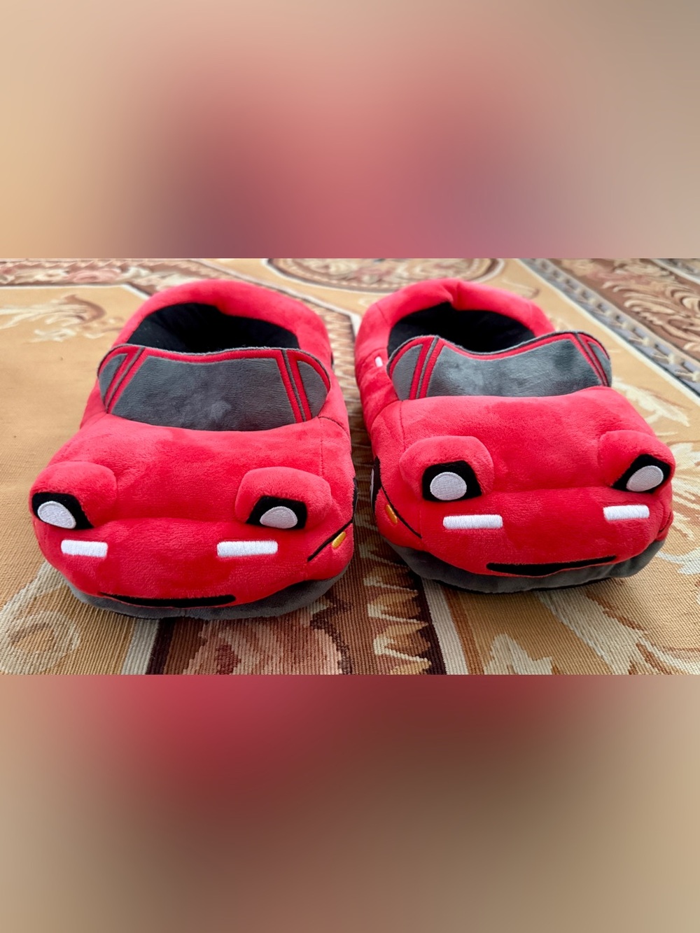 Miata Slipper Mazda MX-5 Miata Car Themed Plush Slippers Warm Winter Home Shoes
